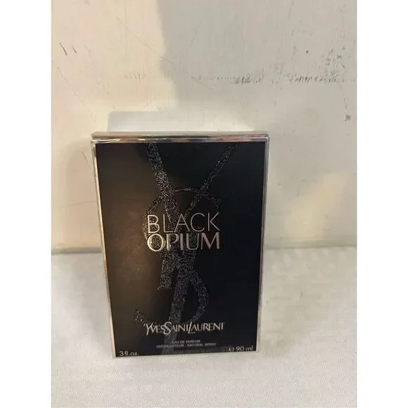 Black opium Yves Saint Laurent 3fl oz Spray new - Picture 2 of 5